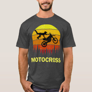 T-shirt Motocross Stunt Dirtbike Racing Gear Clothes For