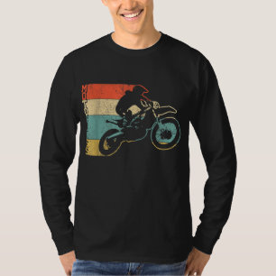 T-shirt Motocross Vintage Dirt Bike Motorcycle MX Biker Gi