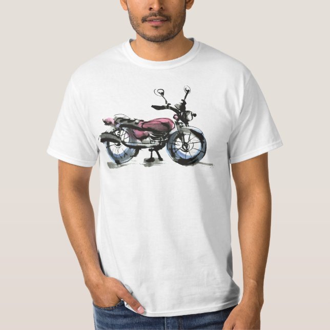 T-shirt Motocyclette (Devant)