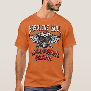 T-shirt Motocyclette à âme d'essence
