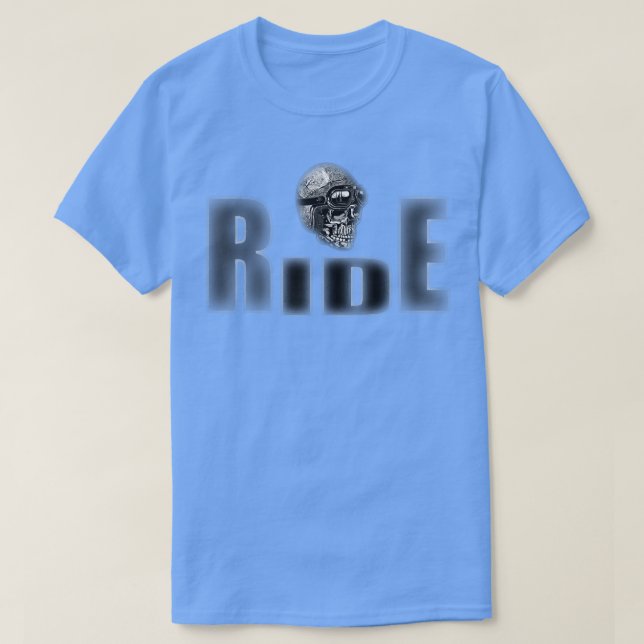 T-shirt Motocyclette à ride1309 (Design devant)