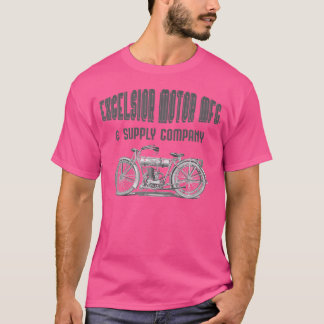 T-shirt Motocyclette Excelsior Motorcycle 1917