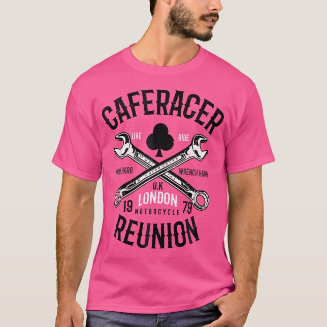 T-shirt Motocyclette Motard (Devant)