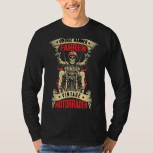T-shirt Motocyclette pour motocyclette Vintage