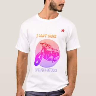 T-shirt Motocyclettes Harley 