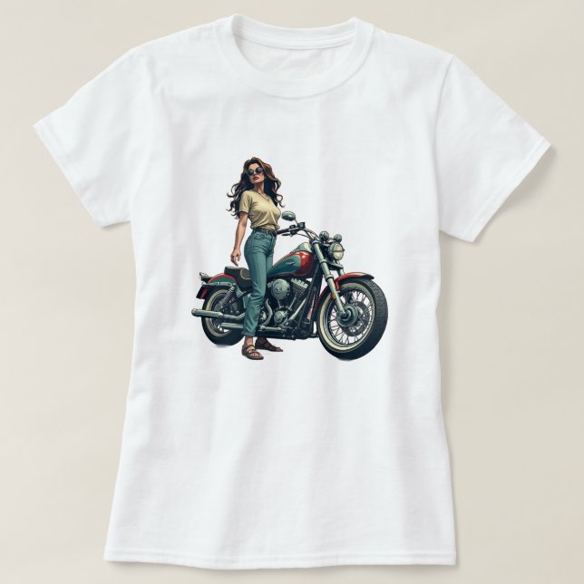 T-shirt Motocycliste (Design devant)