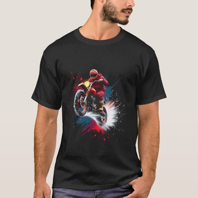 T-shirt Motocycliste (Devant)