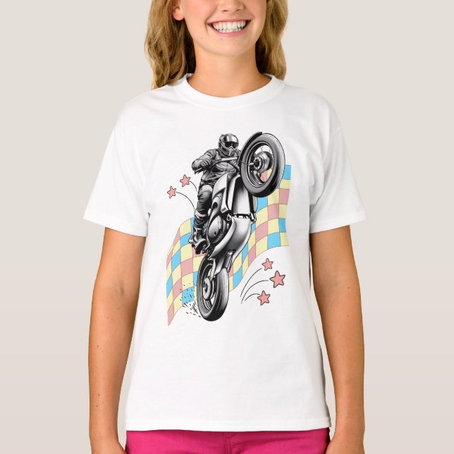 T-shirt motocycliste (Devant)