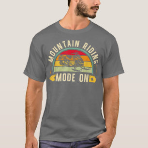 T-shirt Motoneige Équitation Motoneige Mode Montagne Allum