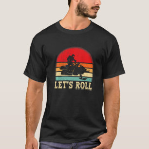 T-shirt motoneige motoneige conduite