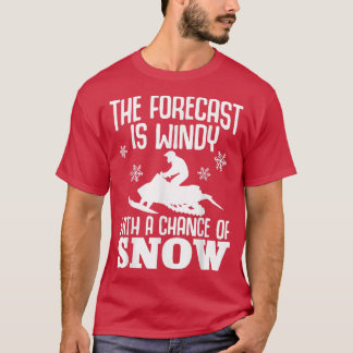 T-shirt Motoneige Sports d'hiver Motoneige Équitation 661