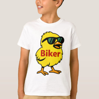 T-shirt Motorcycle Chick Biker