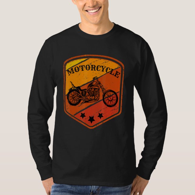 T-shirt Motorcycles vintage Cool Motorcycles (Devant)