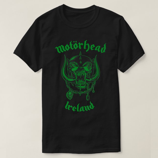T-shirt Motörhead - Green Warpig Irlande St. Patrick's Day (Design devant)