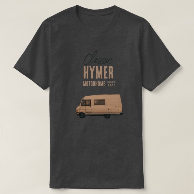 T-Shirt Motorhome Classique (Design devant)