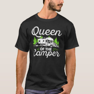 T-shirt Motorhome Rv Camping Queen Of The Camper 4