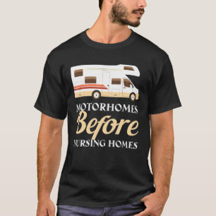 T-shirt Motorhomes vintages avant les maisons de soins inf