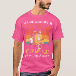 T-shirt Motos Motorisées Moto Scooter