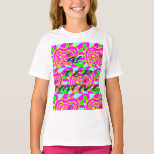 T-SHIRT MOTS ALTERNATIFS AVEC ART