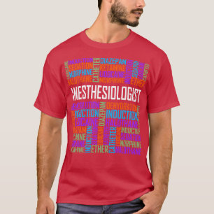 T-shirt Mots anesthésistes