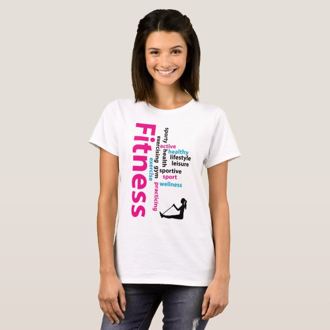 T-shirt Mots de forme (Devant entier)