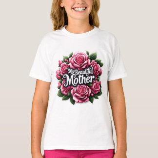 T-shirt Mots de la fête des mères "Ma belle mère"
