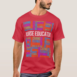 T-shirt Mots de l'infirmière éducatrice
