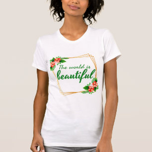 T-shirt mots de remerciement pour ceux qui ont des rêves