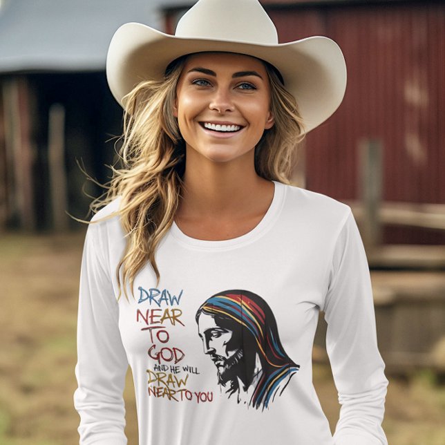 T-shirt Mots Divins : Jésus inspire (Créateur téléchargé)