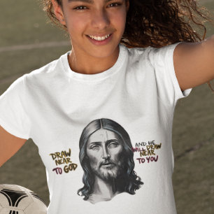T-shirt Mots divins : Jésus sculpté dans l'art