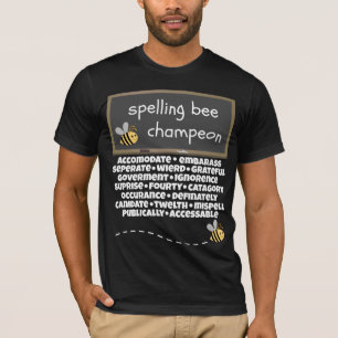 T-shirt Mots mal épelés par Champeon de concours