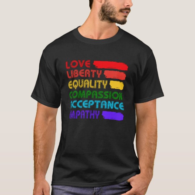T-shirt Mots Pour Vivre Par (Devant)