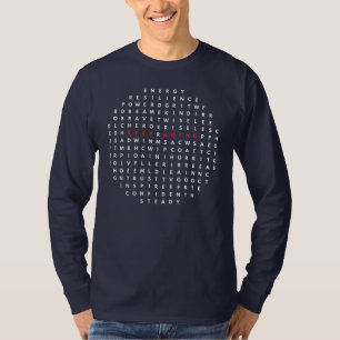 T-shirt Mots Qui Me Conservent - Word Quest Circle