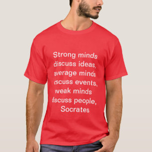 T-shirt Mots Socrates