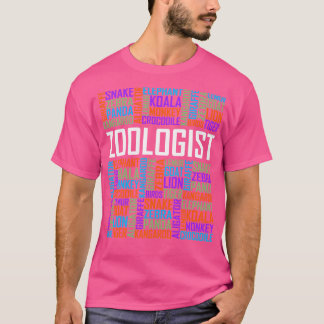 T-shirt Mots Zoologistes
