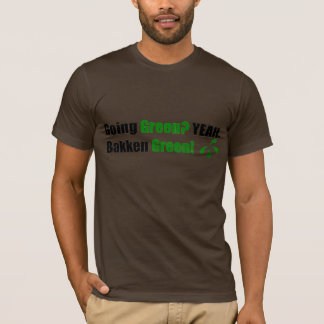 T-shirt mou vert de Bakken