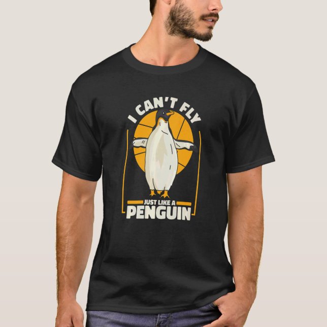 T-shirt Mouche animal Penguin King Penguin (Devant)