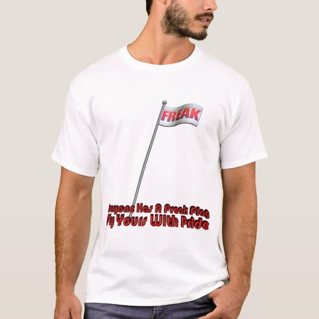 T-shirt Mouche anormale de drapeau (Devant)