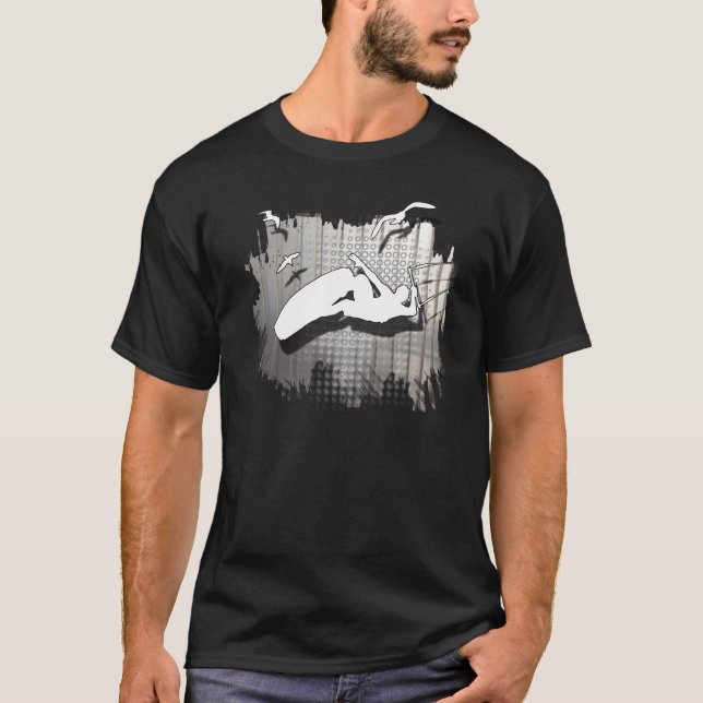 T-shirt Mouche comme les oiseaux, chemise de kitesurf (Devant)