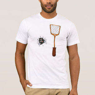 T-shirt Mouche Écrasée et Tue-Mouches Blague de Bête Morte