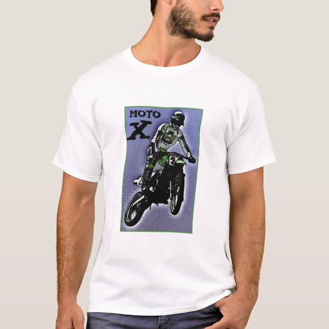 T-shirt mouche-n, MOTO, X (Devant)