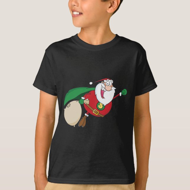 T-shirt Mouche superbe du père noël (Devant)