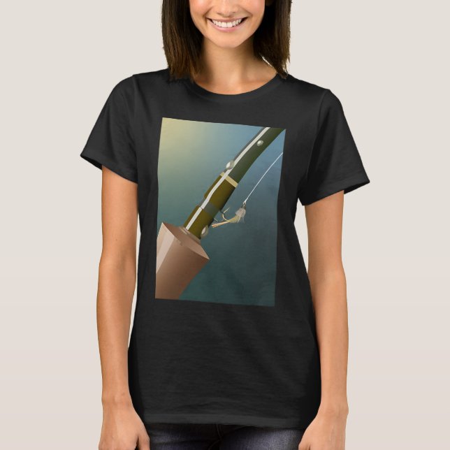 T-shirt Mouche sur canne (Devant)