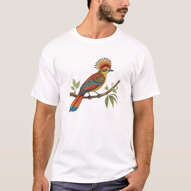 T-shirt Moucherolle royal amazonien (Devant)