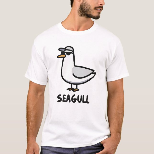 T-shirt Mouette Cool (Devant)