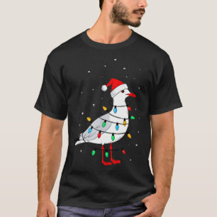 T-shirt Mouette drôle d'oiseau Noël amateur d'animaux