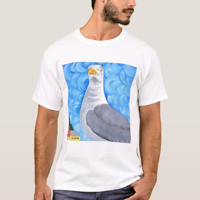 T-shirt Mouette fière (Devant)