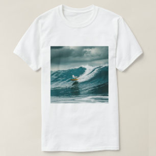 T-shirt Mouette surfeuse d'hiver, Mouette surfant, Mouette
