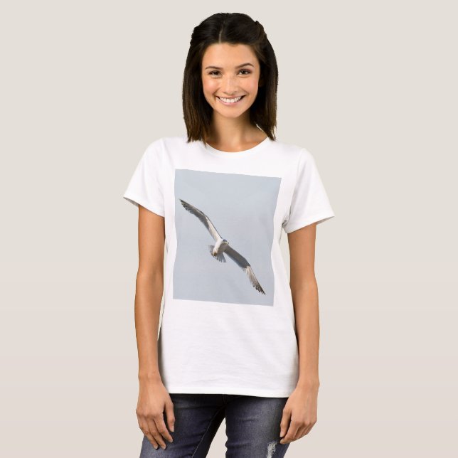 T-shirt Mouette volante (Devant entier)