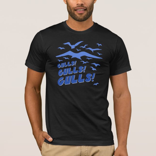 T-shirt Mouettes ! Mouettes ! Mouettes ! (Devant)